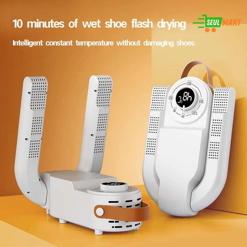 Foldable Hot Air Circulation Shoe Dryer