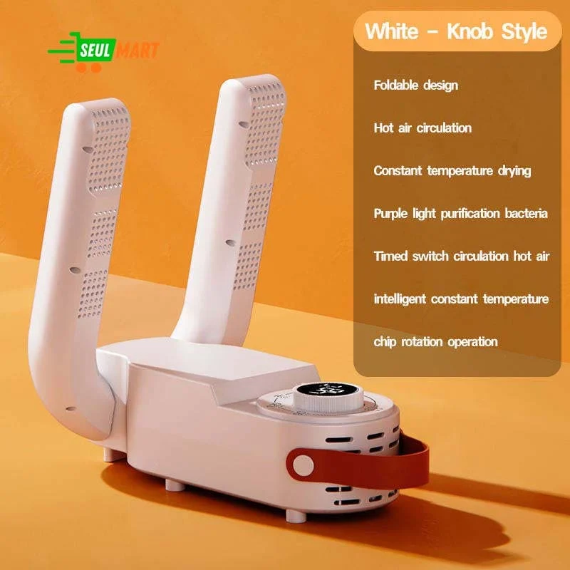 Foldable Hot Air Circulation Shoe Dryer
