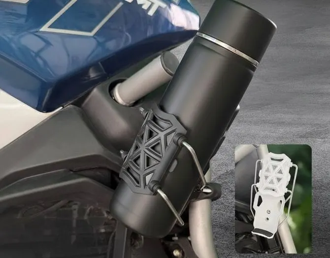Nakasei Adjustable Durable Bike Motorcycle E-Scooter Cup Bottle Holder - Image 2