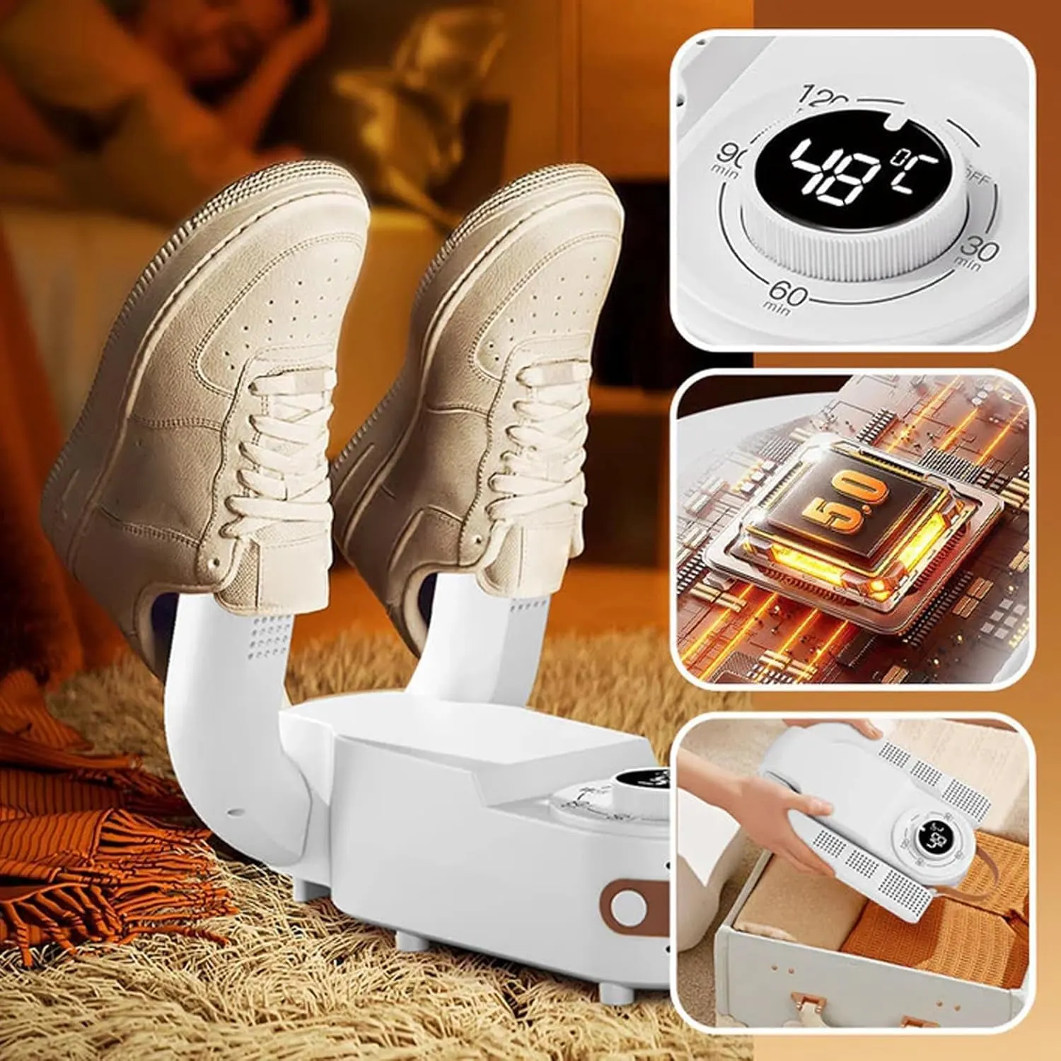 Lamicall Intelligent Timer Shoe Dryer - Image 3