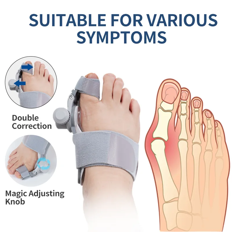 Premium Adjustable Bunion Corrector / Big Toe Straightener – 1 Pair - Image 6
