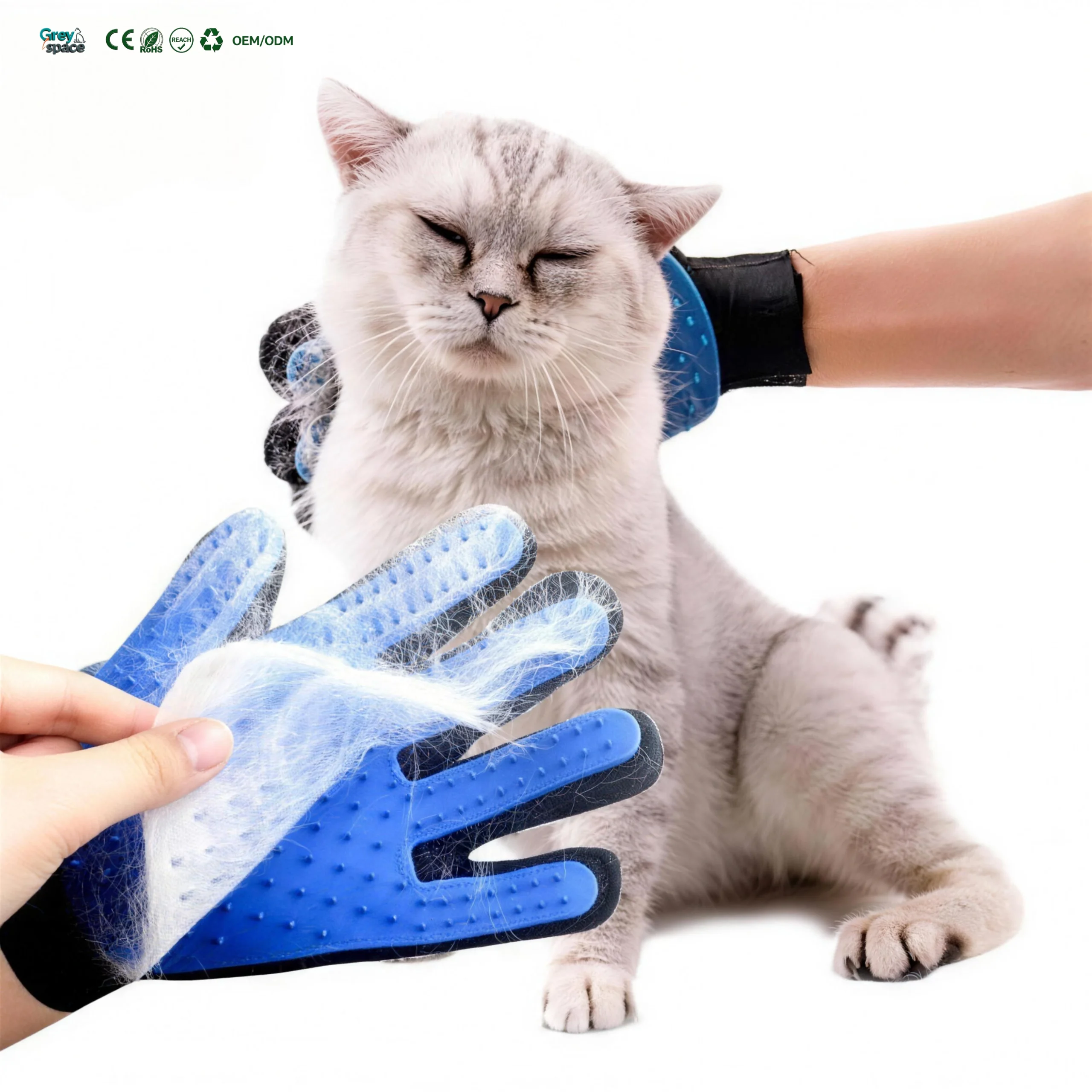 Furivo™ 2-in-1 Pet Grooming Glove - Image 4